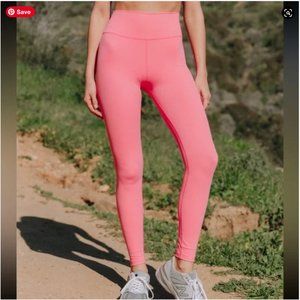 Daily Drills Go Fabric Pink Leggings